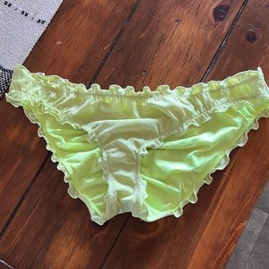 Victoria’s Secret ruffled cheeky bottoms